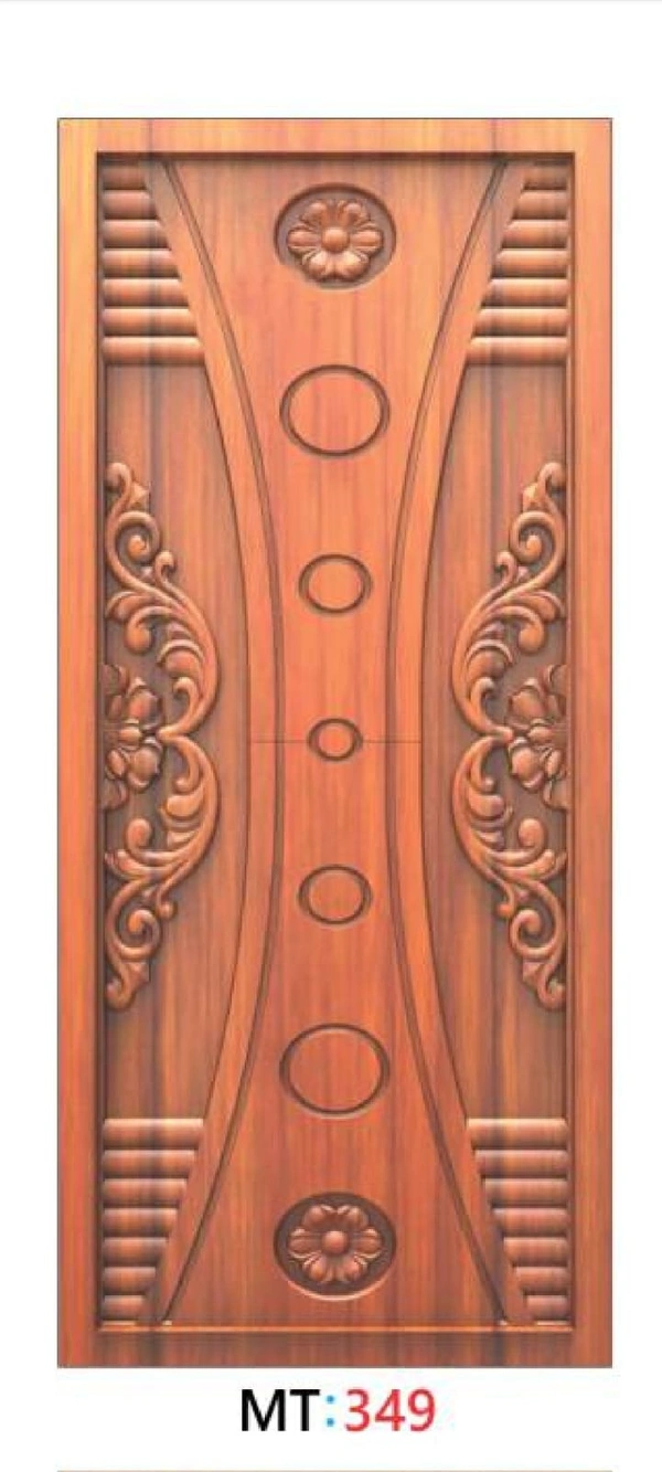 TEAK WOOD 1ST QUALITY 3D CURVING DOOR 1ST QUALITY