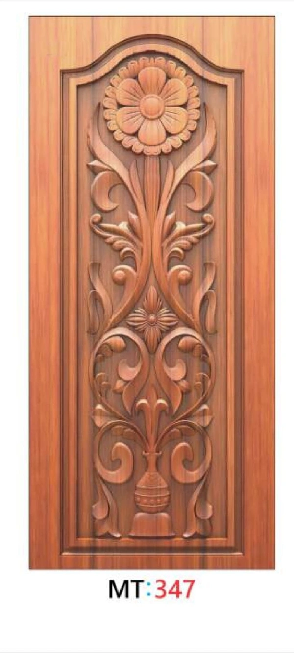 TEAK WOOD 1ST QUALITY 3D CURVING DOOR 1ST QUALITY