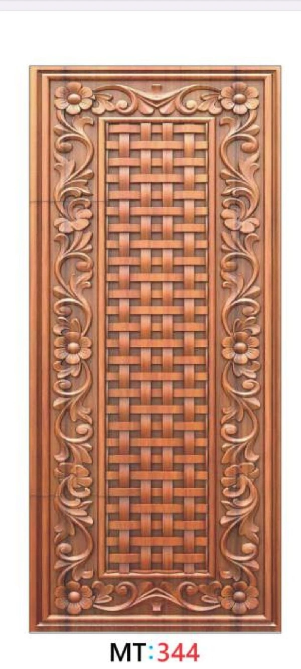 TEAK WOOD 1ST QUALITY 3D CURVING DOOR 1ST QUALITY