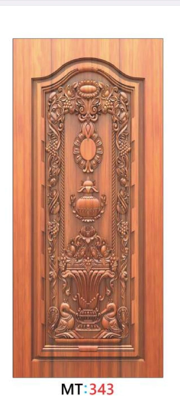 TEAK WOOD 1ST QUALITY 3D CURVING DOOR 1ST QUALITY