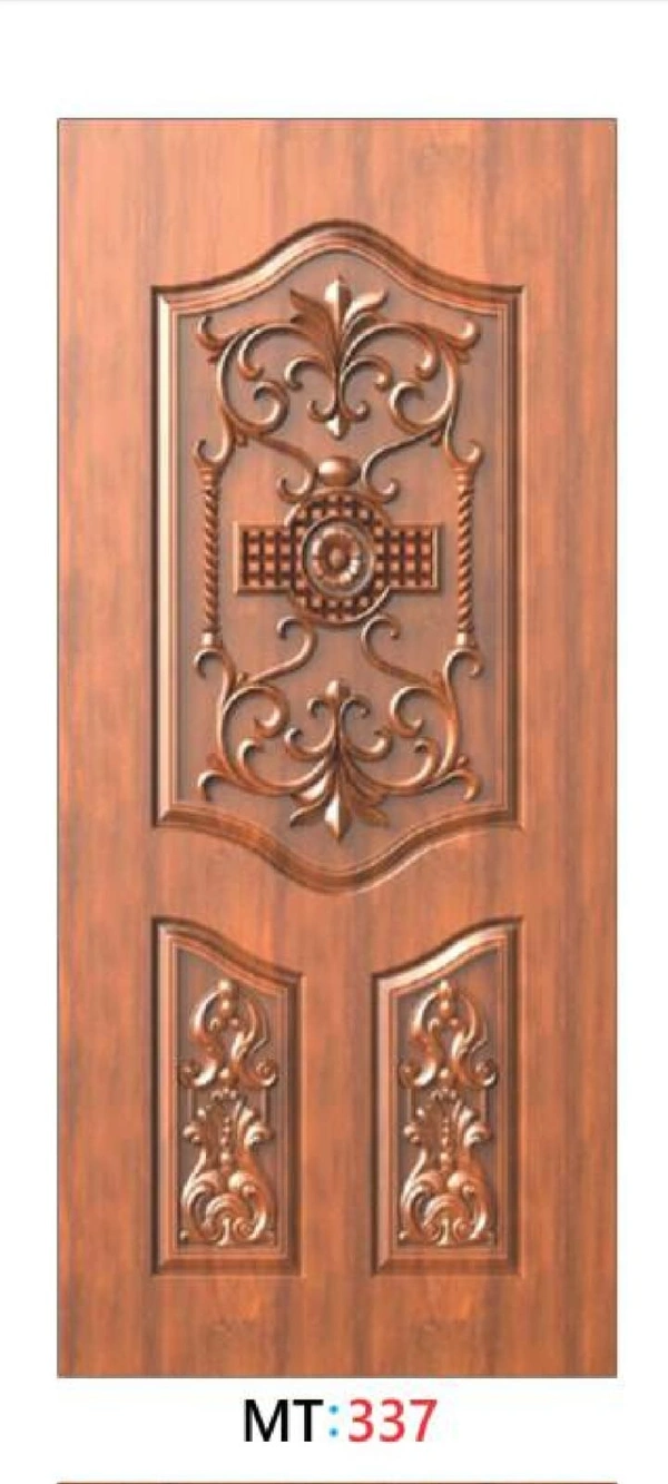 TEAK WOOD 3D CURVING DOOR 1ST QUALITY