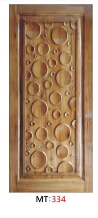 TEAK WOOD 3D CURVING DOOR 1ST QUALITY