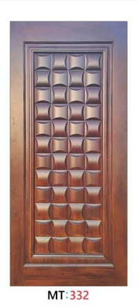 TEAK WOOD 3D CURVING DOOR 1ST QUALITY