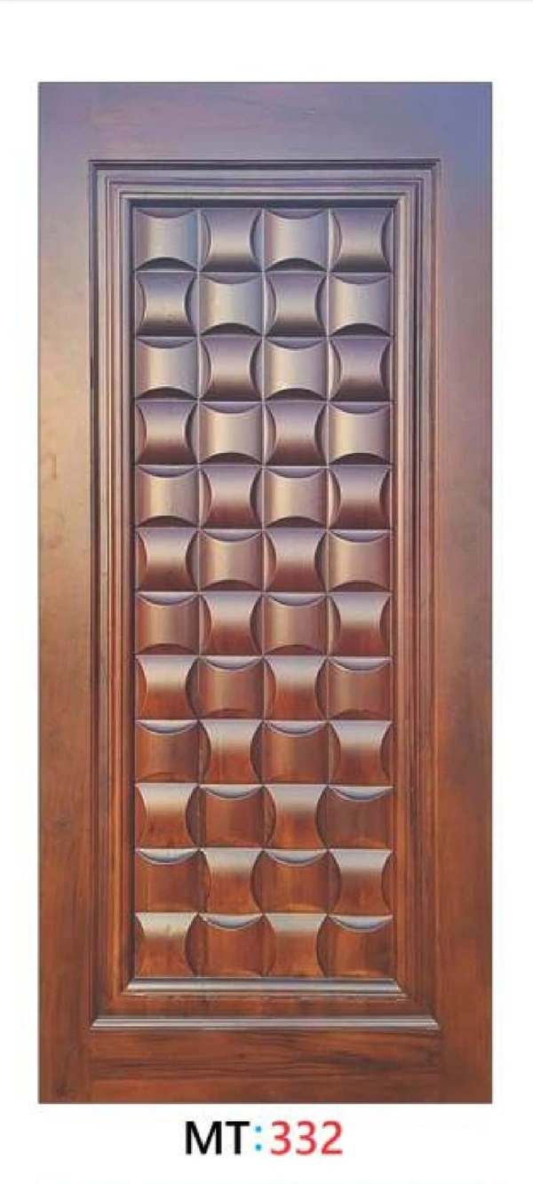 TEAK WOOD 3D CURVING DOOR 1ST QUALITY
