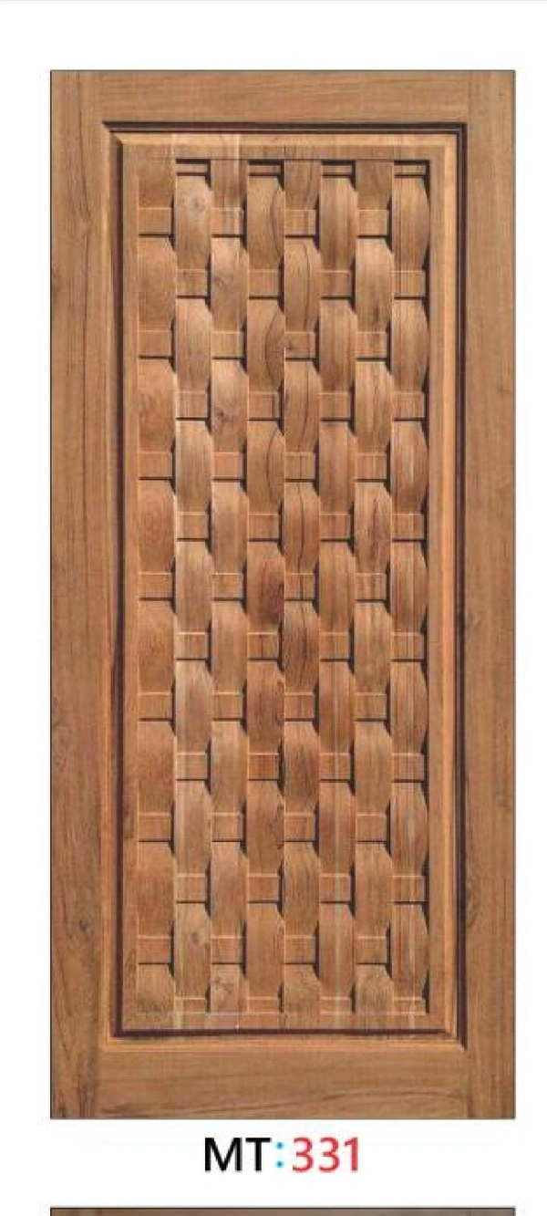 TEAK WOOD 3D CURVING DOOR 1ST QUALITY