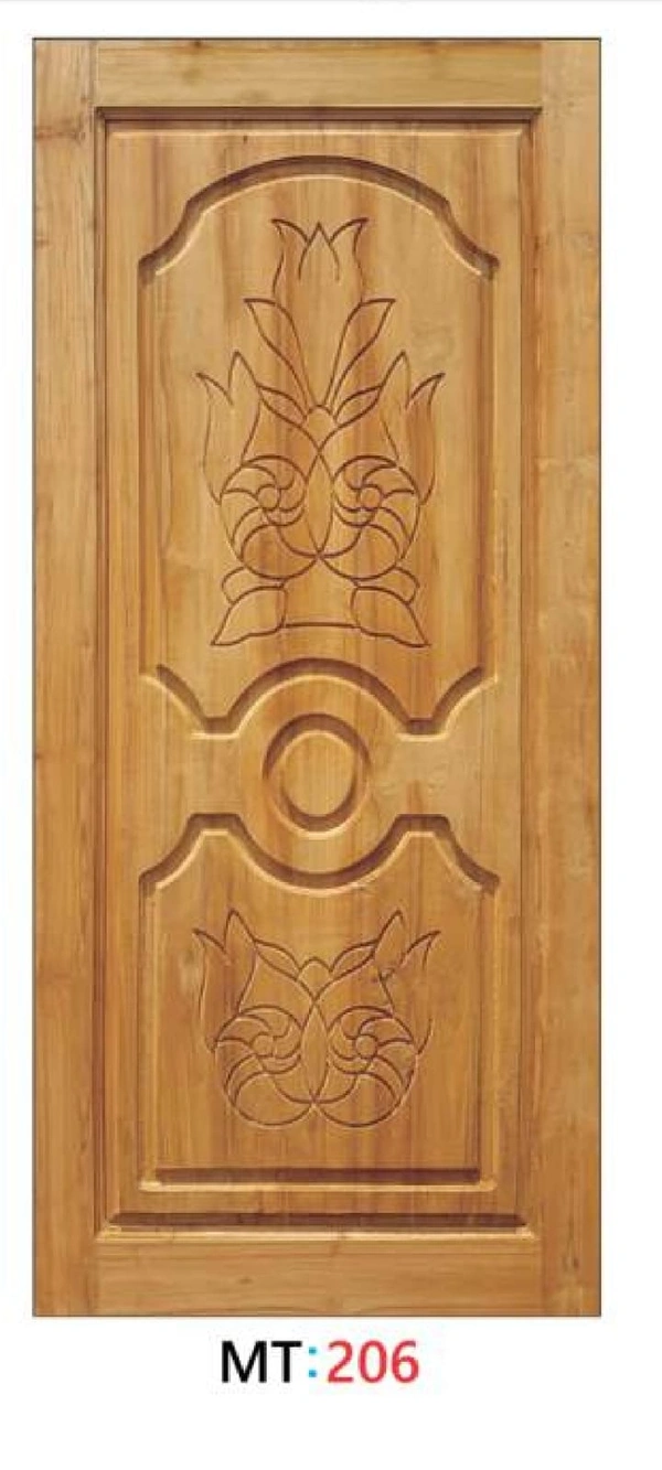 TEAK 2D CURVING LONG PANNEL