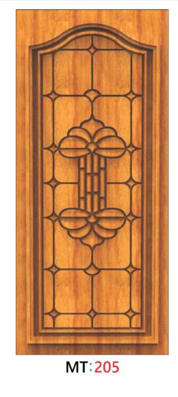 TEAK 2D CURVING LONG PANNEL