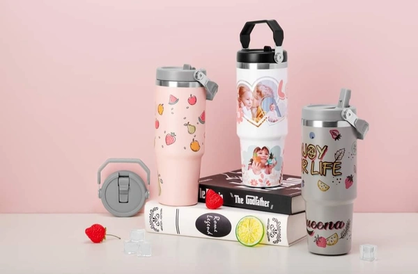 Sublimation Sensation: Elevate Your Drinkware Game with Custom Tumblers! 🌟🥤🎉🌈 Get ready to elevate your sipping experience with our incredible 30oz sublimation tumblers! ✨☕ From vibrant designs to personalized masterpieces, these tumblers are here to add a touch of magic to your daily beverage routine! 🌟🎨👉Explore more: 