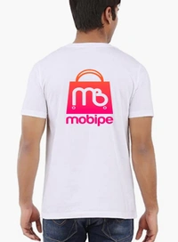 Men Round Nek T-shirt Policotton  Your Brand Logo And Text Printing