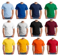 Men Round Nek T-shirt Policotton  Your Brand Logo And Text Printing