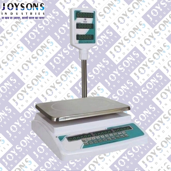 JOYSONS 6V MS PRC COUNTING SCALE POLE 40KG - White, 240*290mm