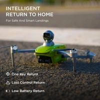 IZI Sky Pro 4K Drone with camera, 540° OA, 20MP, 5KM Live Video, 96 Mins Flight, 3-Axis Gimbal, 10+ Flying Modes, RTH, GPS, 3 x Smart Batteries, Fast Tri-Charger - MINI, Fern Green, IZI SKY PRO