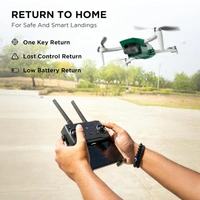IZI Mini X Nano Fly More Combo 4K Drone with camera UHD 20MP CMOS, 93-min Flight Time, 4KM Live Video, GPS, 3-Axis Gimbal, 10+ Flight Modes, 3 x Smart Battery, Fast Tri-Charger - IZI MINI-X PRO