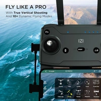 IZI Sky Pro 4K Drone with camera, 540° OA, 20MP, 5KM Live Video, 96 Mins Flight, 3-Axis Gimbal, 10+ Flying Modes, RTH, GPS, 3 x Smart Batteries, Fast Tri-Charger - MINI, Fern Green, IZI SKY PRO