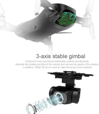 FidgetGear C-FLY Faith GPS Drone 5G WiFi FPV 4K - MINI, Black, FPV DRONE