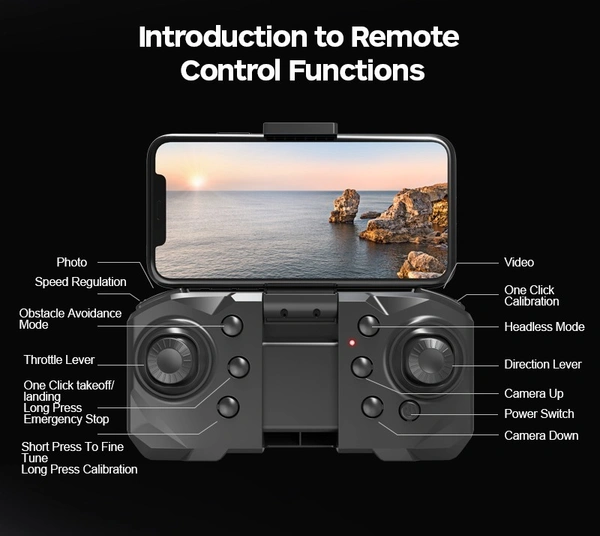 A13 Pro Camera Drone - Black, A13 Pro