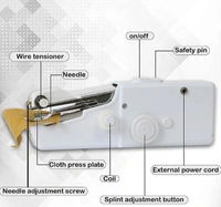 Hand Sewing Machine  - White
