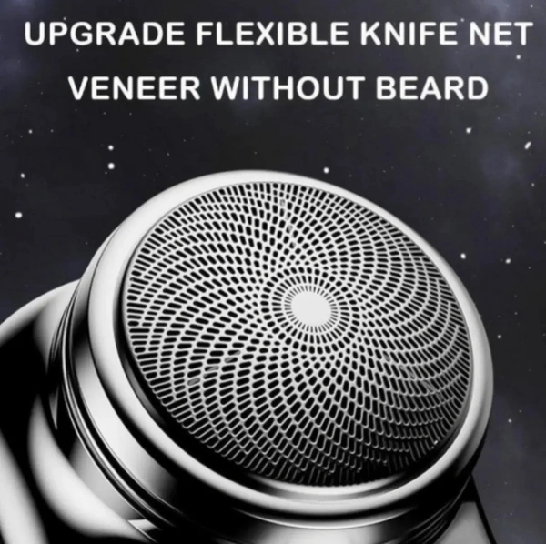 Portable Shaver for Men, Pocket Hair Trimmers Machine for Unisex, USB Rechargeable Beard Shaving Fashion Hair Shaver, Easy One-Button Use for Travel