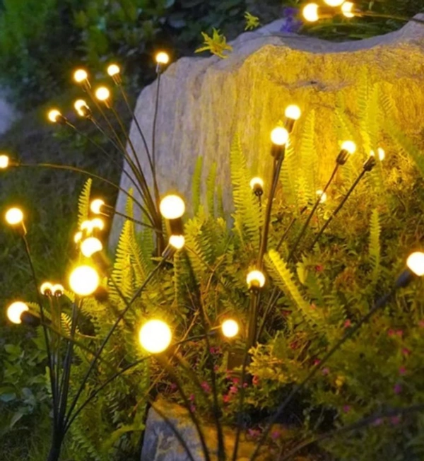SOLAR GARDEN LIGHTS (2 PIS SET)