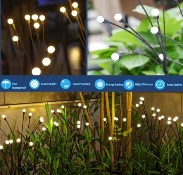 SOLAR GARDEN LIGHTS (2 PIS SET)