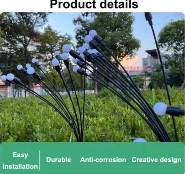 SOLAR GARDEN LIGHTS (2 PIS SET)