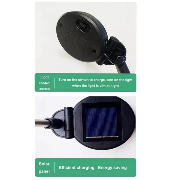 SOLAR GARDEN LIGHTS (2 PIS SET)