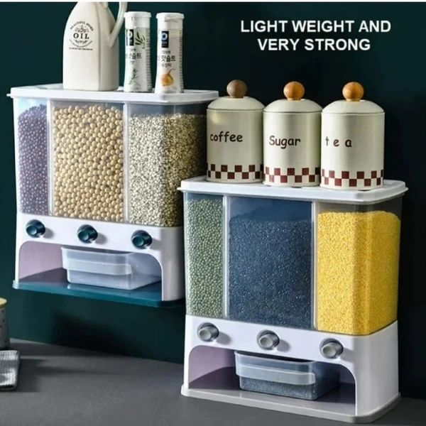 3 Section Wall-mounted Storage 