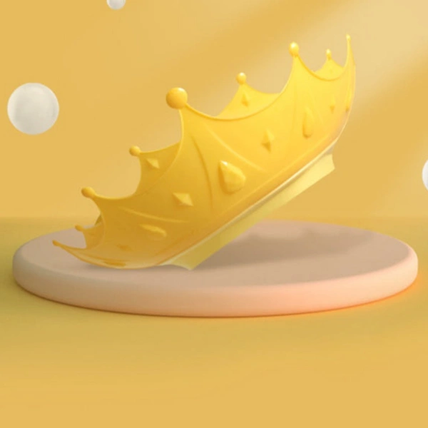 Baby Bath Cap  - Yellow