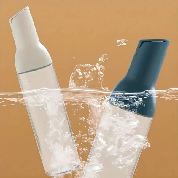 Auto Flip Glass Oil Bottles