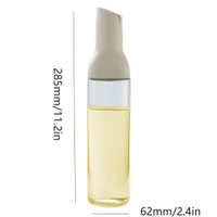 Auto Flip Glass Oil Bottles