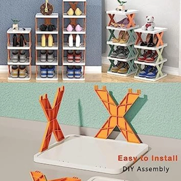 6 LAYER FOLDABLE SHOE RACK