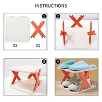 6 LAYER FOLDABLE SHOE RACK