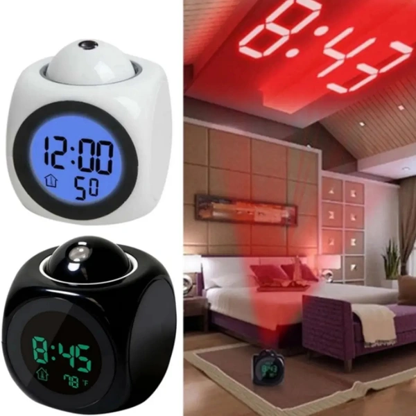 LCD PROJECTOR ALARM CLOCK