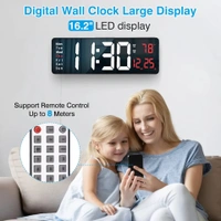 Large Digital Wall Clock