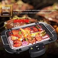 Metal Electric Barbeque Grill BBQ