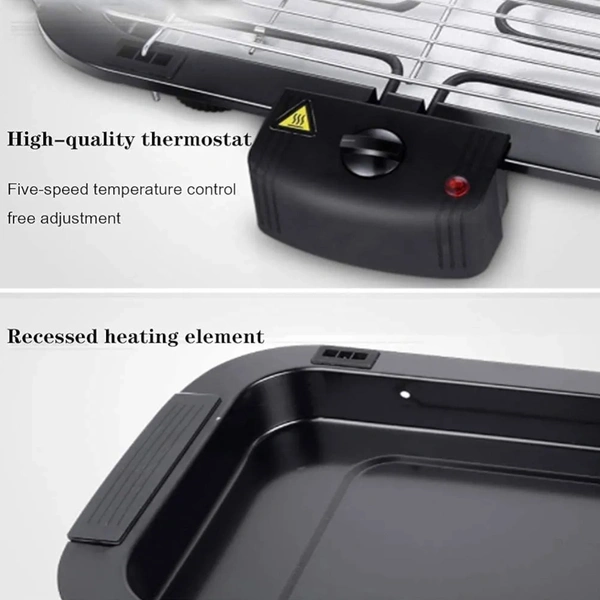 Metal Electric Barbeque Grill BBQ