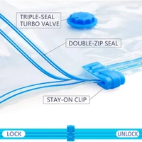 5 Pis VACUUM BAG WITH PUMP 5 pcs vaccume bag