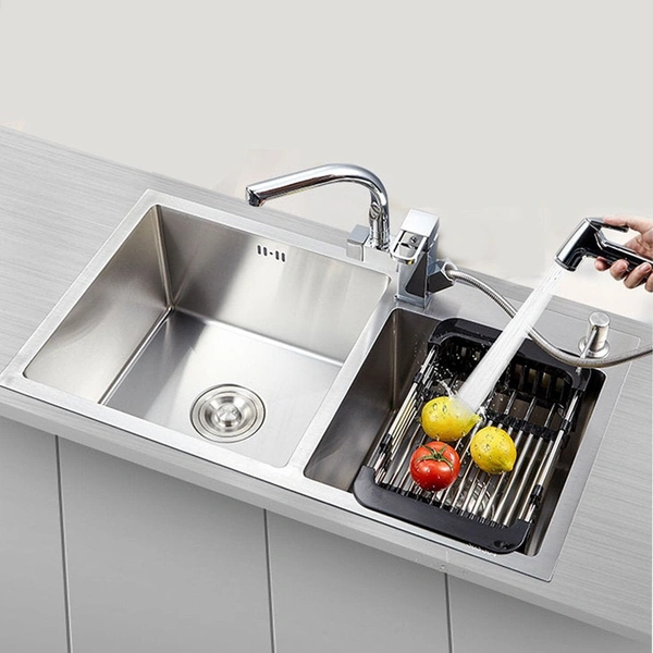 Adjustable Stainless Steel Kitchen Over Sink Racks Drain Dish Drying Rack