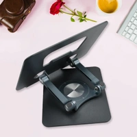 6946 360° Rotating Tablet Stand Metal Alloy Adjustable Height Rotation Bracket, Suitable For tablet Computers for Desk Ergonomic Foldable Metal Tablet Holder/Tablets/Mobile Phones