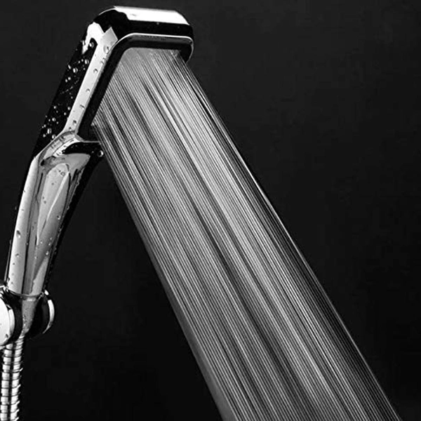 9394 High Pressure Shower Head,Wenini 300 Holes Handheld Showerhead Powerful Boosting Spray Bath Water Saving For Bathroom (1 Pc)
