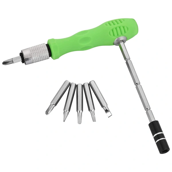 Mini Screwdriver Bits Set 32 in 1 with Magnetic Flexible Extension Rod 