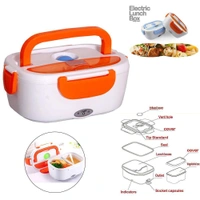 Portable Lunch Dabba Electric foods Warmer Box Tiffin/ Portable Electric Heating Lunch Box