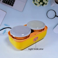 2944 2Layer Electric Lunch Box for Office, Portable Lunch Warmer with Removable 4 Stainless Steel Container.