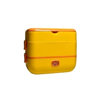 2944 2Layer Electric Lunch Box for Office, Portable Lunch Warmer with Removable 4 Stainless Steel Container.