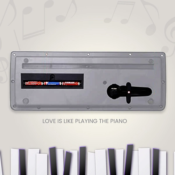 4515 Piano Musical Keyboard With Mic 37 Music Key Keyboard For Kids Toy 