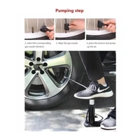 Mini Foot Pump Inflator For Electric Bike and car