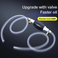 9085A Fuel Transfer Pump Kit, High Flow Siphon Hand Oil Pump, Portable Manual Car Fuel Pump for Petrol Diesel Oil Liquid Water Transfer Pump