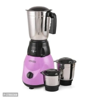 Blue Eagle Mini Diamond 500 W Mixer Grinder 3 Jars, Dual color-Purple + Black