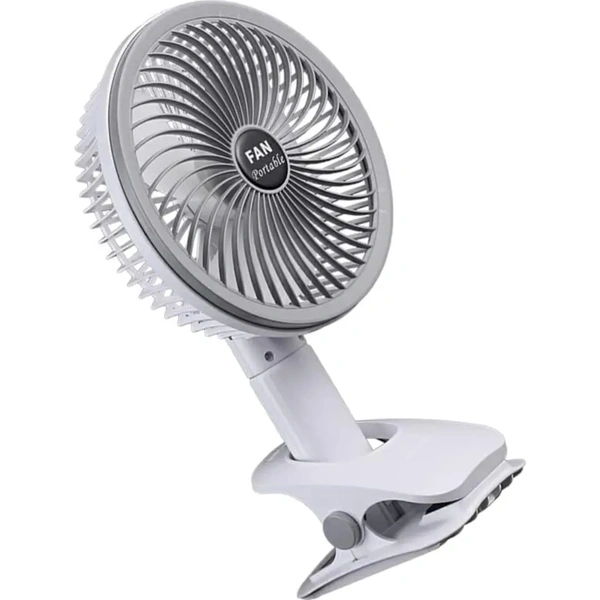 Multifunctional Usb Desk Fan Low Noise Personal For Hiking Home Office Clipped Fan