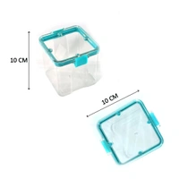 2763 4Pc Square Container 700Ml Used For Storing Food Stuffs And Items.